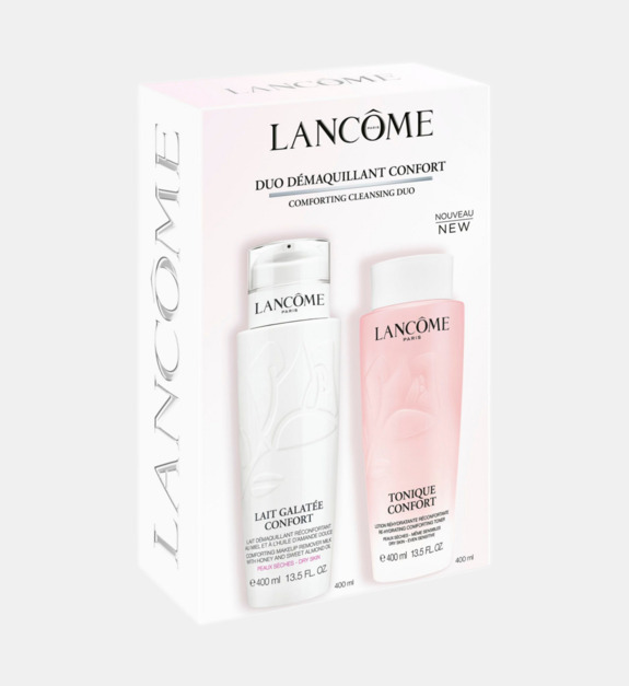 lancôme - Confort - Coffret duo démaquillant et lotion hydratante -