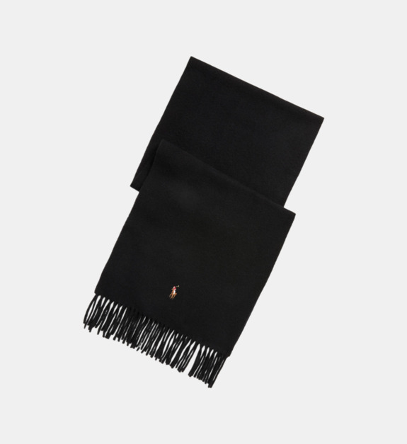 Echarpe signature à franges  en laine