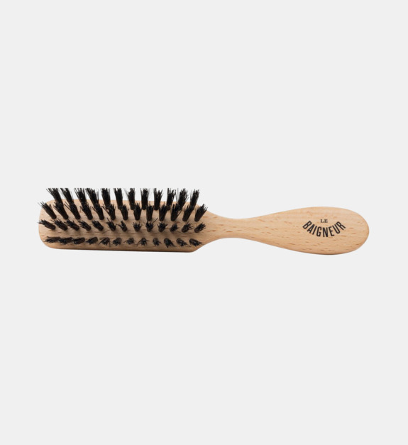 Brosse à Barbe En Poils De Sanglier KOZOY - Design Ergonomique, Longueur 115cm? - Neuf
