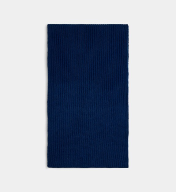 galeries lafayette - Echarpe Matt en laine - Bleu