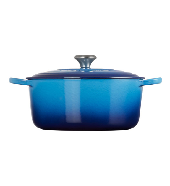 Cocotte ronde fonte émaillée 28 cm 6 7