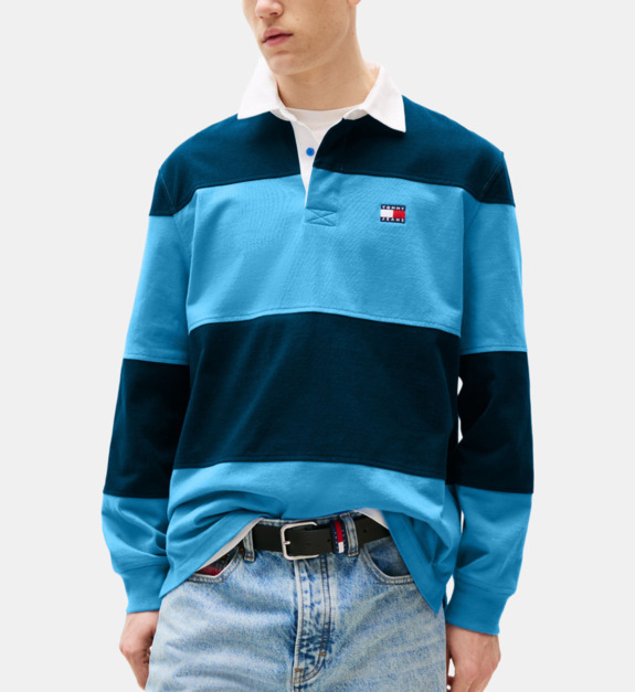 tommy jeans - Polo Tommy Hilfiger en coton à rayures - Multicolore