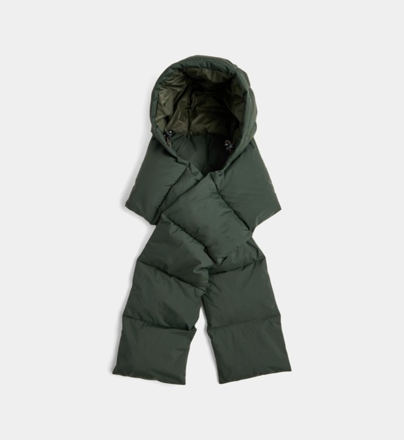 save the duck - Echarpe à capuche Hed matelassée en nylon - Vert