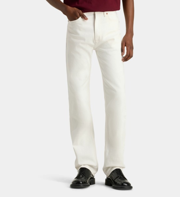 Jean droit en coton