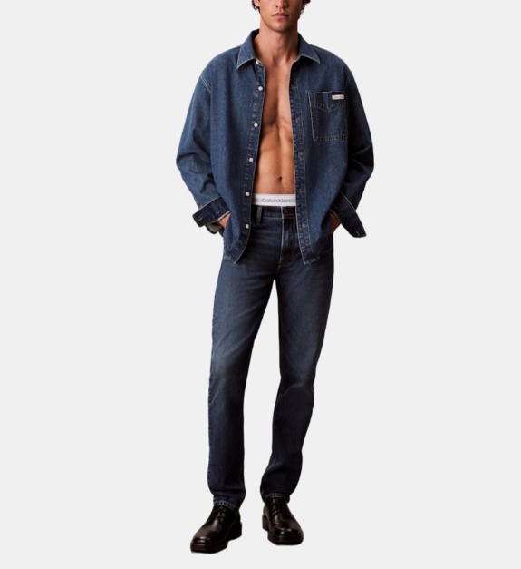 Jean slim en coton - vue 7