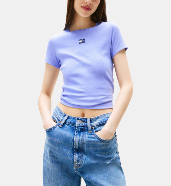 T shirt Tommy Hilfiger TJW BADGE RIB DW0DW17881 EU - vue 10