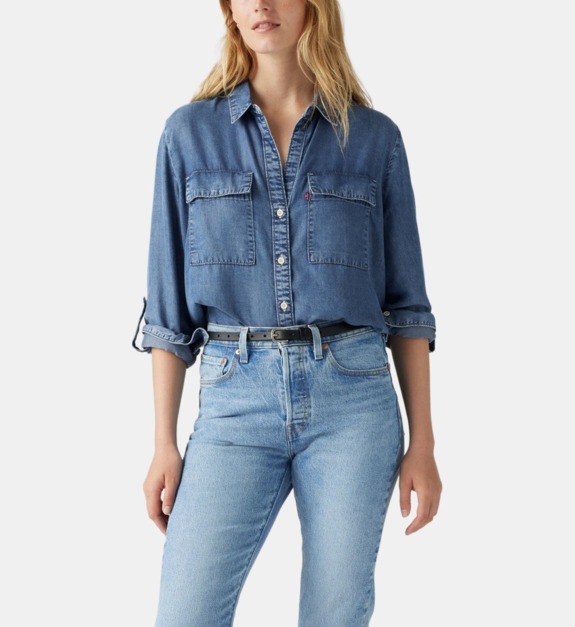Vêtements Levi' Doreen Utility Shirt pour Accessoires - vue 5