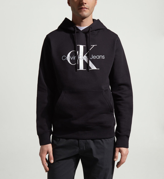 Sweat shirt Calvin Klein Jeans CORE MONOLOGO HOODIE EU - vue 3