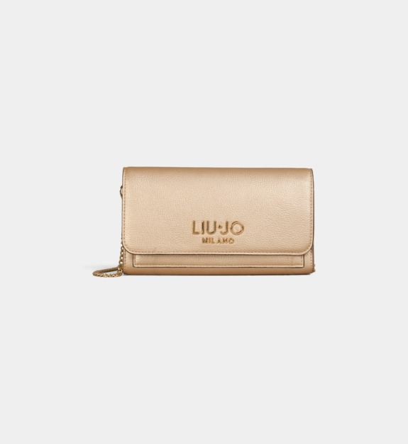 liu jo - Sac pochette Caliwen à logo - Argenté