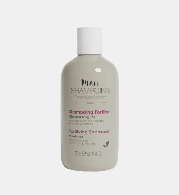 mon shampoing - Shampoing Fortifiant Naturel Anti-Chute - Avec des huiles d’Eucalyptus Cannelle & Menthe -