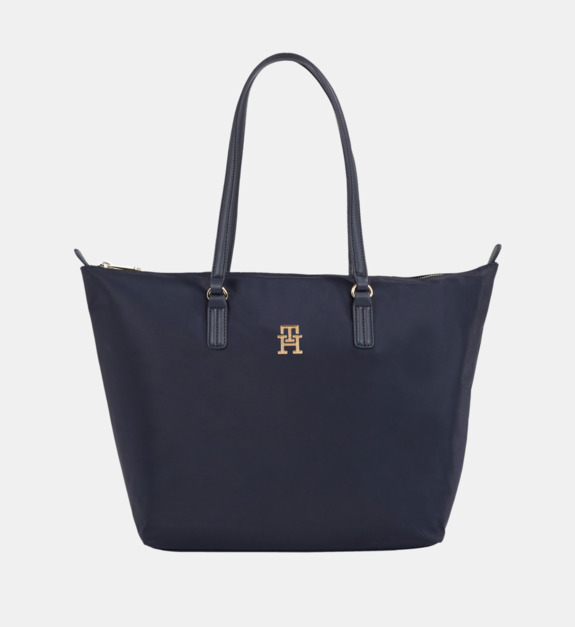 tommy hilfiger - Sac cabas Poppy Flag - Noir