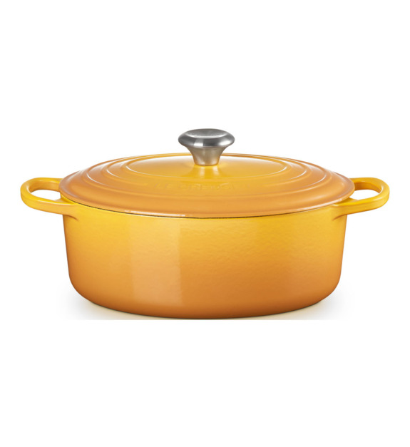Cocotte ovale fonte émaillée nectar 29 cm 4 7