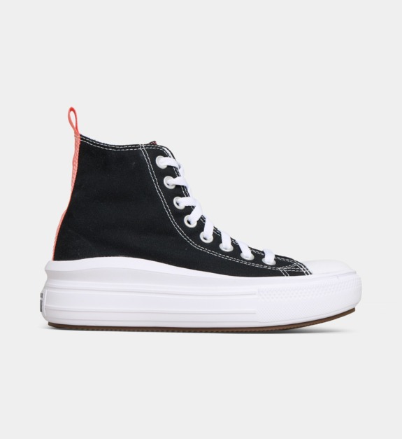 converse - Baskets montantes plateformes CTAS Move - Noir