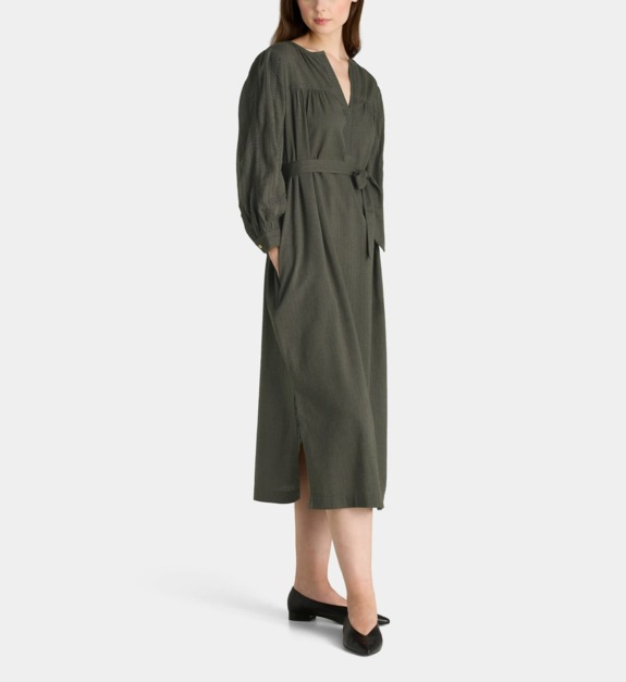 galeries lafayette - Robe Drew droite mi longue - Noir
