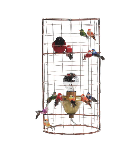 LES VOLIERES - Mini Lampe à poser Volière