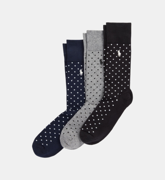 Lot de 3 paires de chaussettes classiques signature