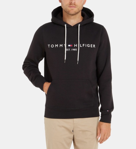 Hoodie droit molletonné