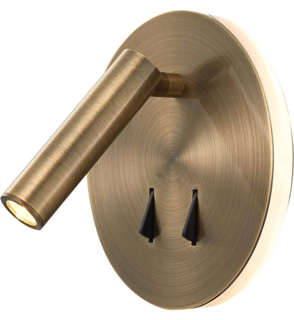 Applique Cayman laiton antique 3W et 6W