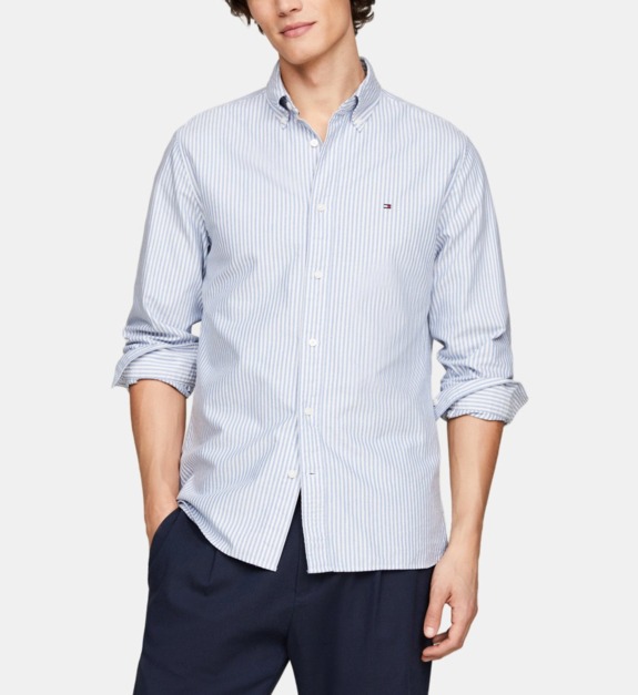 Vêtements Tommy Hilfiger Heritage Oxford Stri SBW pour Accessoires - vue 7