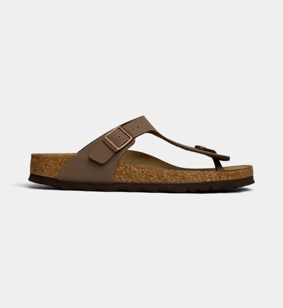 birkenstock - Sandales Gizeh BS Birko-Flor Birkibu - Marron