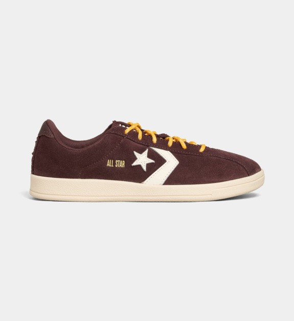 converse - Baskets basses All Star Classic Trainer OX en cuir effet suédé - Marron
