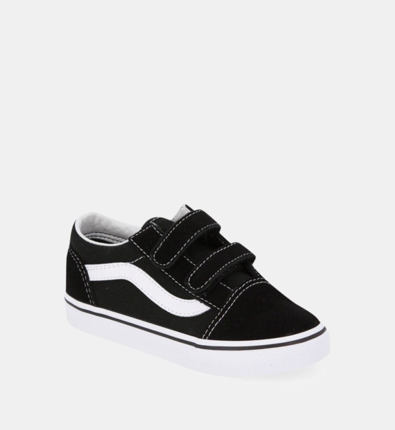 vans - Baskets basses Old Skool Velcro - Noir