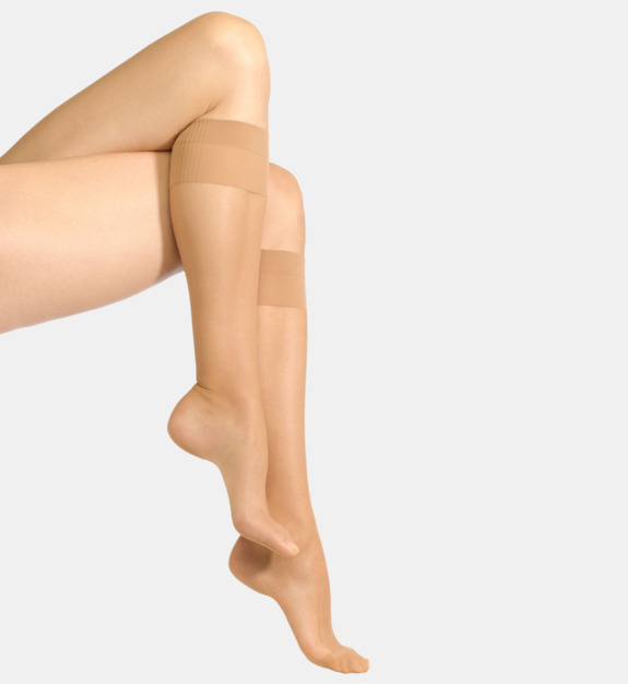 doré doré - Mi-bas Matite semi-opaques - Beige