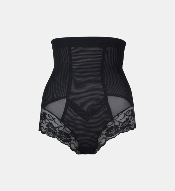 magic bodyfashion - Culotte gainante taille haute Super Control Brief Shapewear - Noir