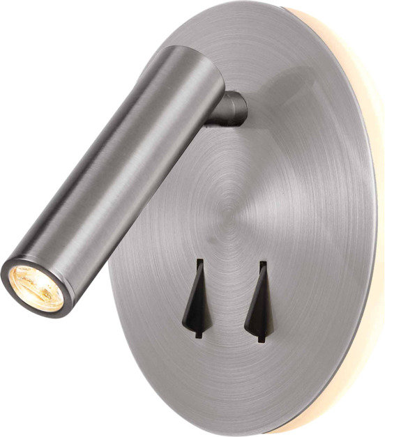 Applique Cayman nickel satiné 3W et 6W