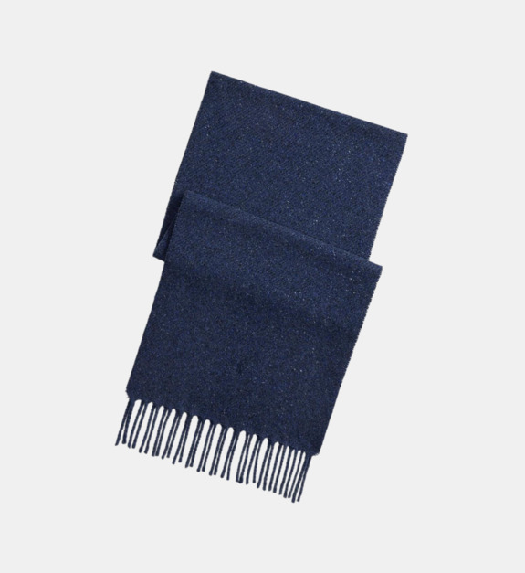 Echarpe en laine mélangée signature