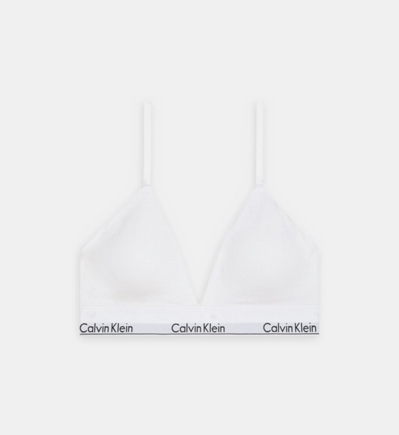 Soutien gorge triangle en coton sans armatures signature