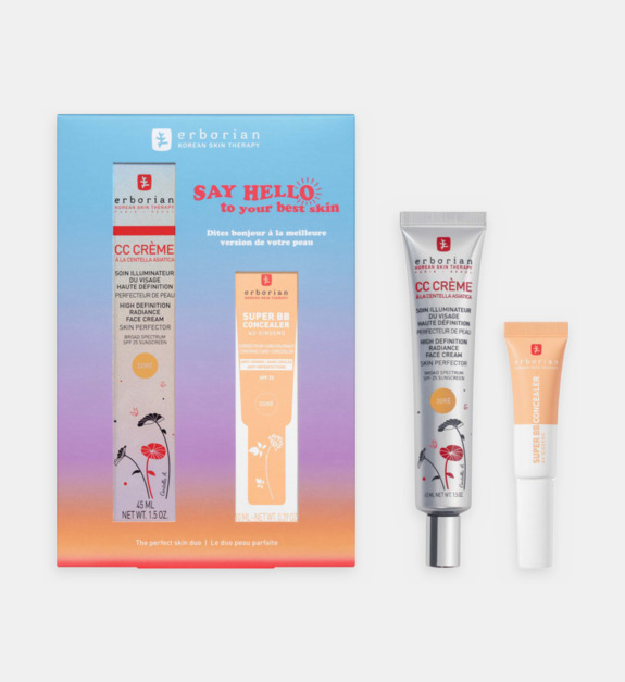 COFFRET+-+Lot+CC+creme+++Super+BB+anti-cernes+dore