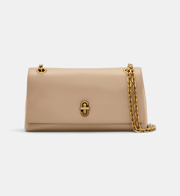 marc jacobs - Sac à main The Dual Chain Mini Bag - Beige