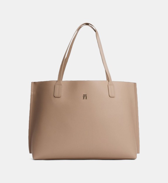 Sac cabas enduit logo