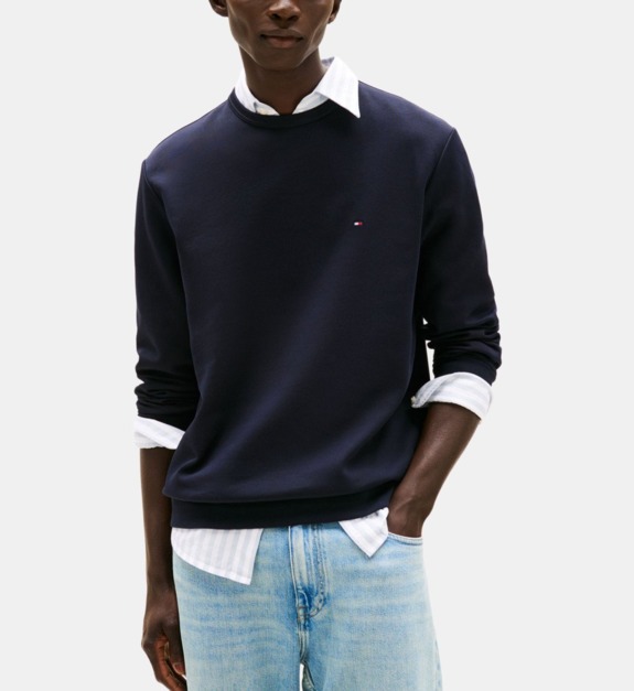 Sweat droit en coton mélangé - vue 2