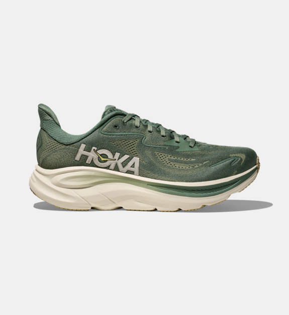 hoka - Baskets basses Clifton 10 effet mesh - Vert