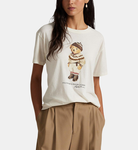 Vêtements Polo Ralph Lauren Knit T Shirt Bear pour - vue 4