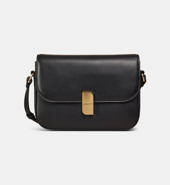 nat & nin - Sac à main Alice cuir - Noir