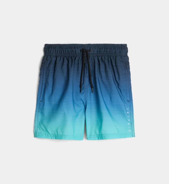 rip curl - Short de bain dégradé Fade Volley - Bleu