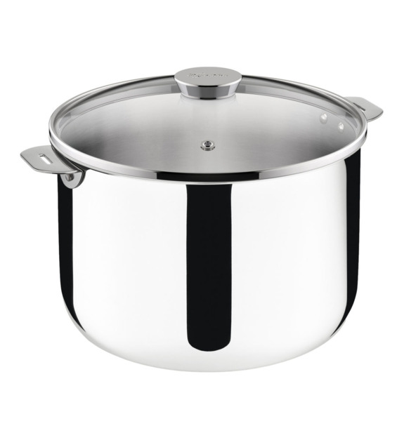 Marmite sans anse SALVASPAZIO+ en inox Ø24 cm