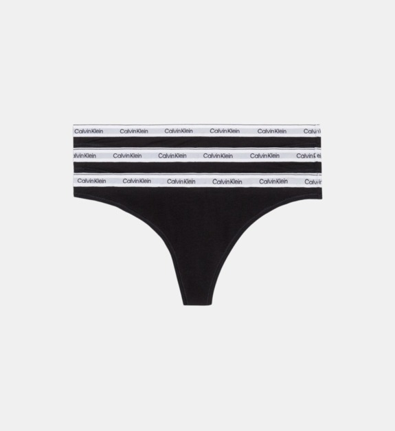 Vêtements Calvin Klein Thong 3Pk 000QD5209E pour Femme - vue 4