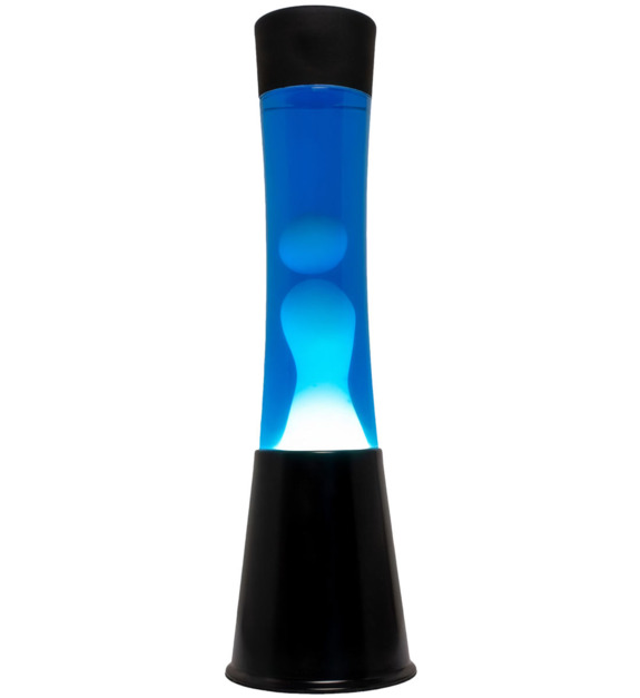Lampe à lave Tower - 40 cm - Bleu