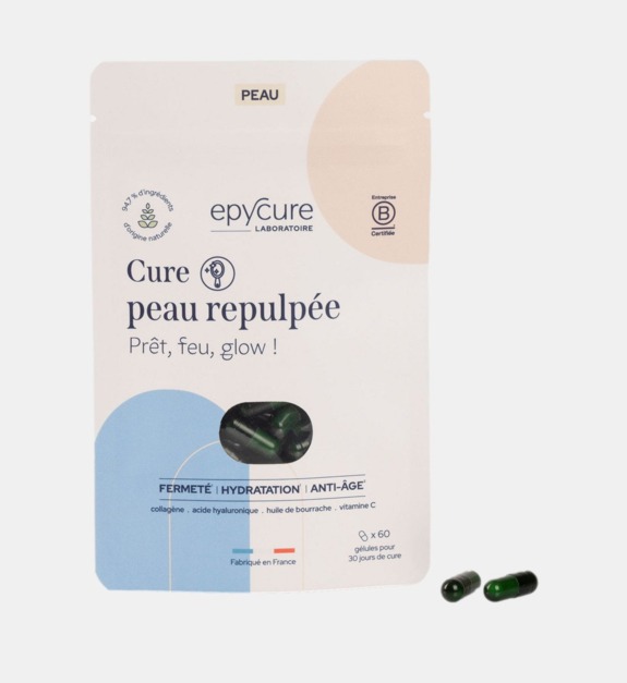 epycure - Collagène Végétarien - Cure peau repulpée -
