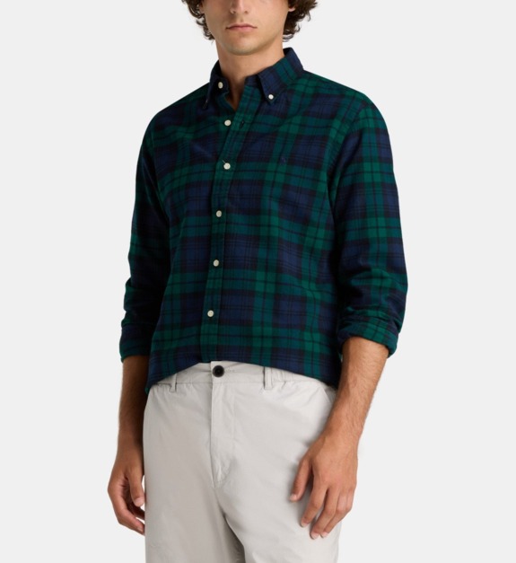 Chemise Polo Ralph Lauren CHEMISE COUPE DROITE EN OXFORD EU - vue 2