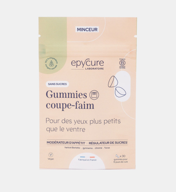 epycure - Gummies Coupe-Faim Sans Sucre -