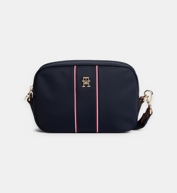 Sac besace bande tricolore