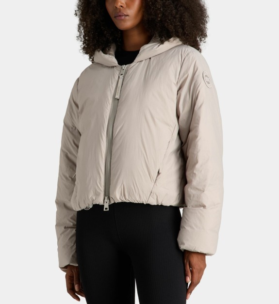 Blouson Elba court matelassé à capuche - vue 3