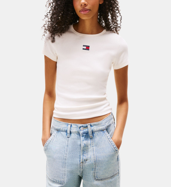 T shirt Tommy Hilfiger TJW BADGE RIB DW0DW17881 EU - vue 7