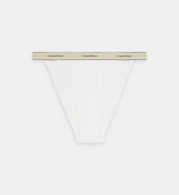 calvin klein - Tanga Redefined en coton - Blanc