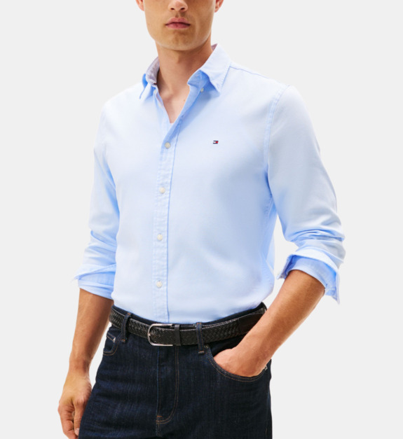 Chemise logo en coton - vue 2